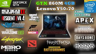 GTX 860M 4GB Laptop Tested 15 Games (2024) // Still Worth and Playable with Laptop? || Lenovo Y50-70