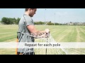 bownet soccer goal 4x8 set up video