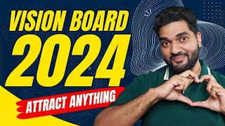 2024 How To Make A Vision Board for 2024 (Law of Attraction)