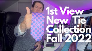 SUITCAFE 1st View New Tie Collection Fall 2022 Silk Neckties