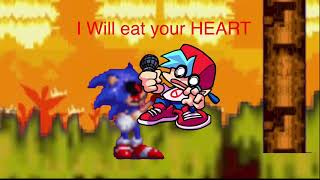 Vs sonic exe but what if girlfriend isn't there with bf to save him? ( bad ending)