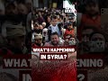 what s happening in syria the end of the assad regime and images from the streets of damascus...