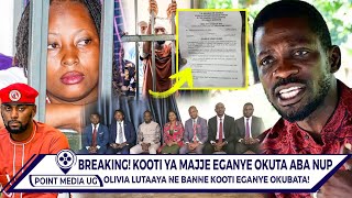 ENNAKU!! NUP KAWEDDEMU, KOOTI YA MAJJE EGANYE OKUTA OLIVIA LUTAAYA N'ABALALA. BOBI WINE ATABUSSE