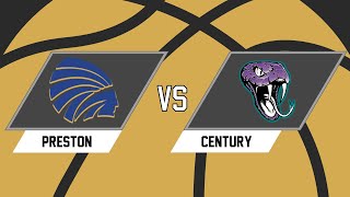 GIRLS BASKETBALL:  Preston vs Century   (2-11-25)  4:30 PM