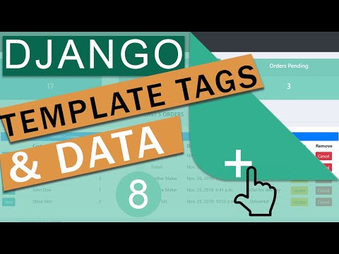 Rendering Data to Templates Template Tags Django (3.0) Crash Course Tutorials (pt 8)