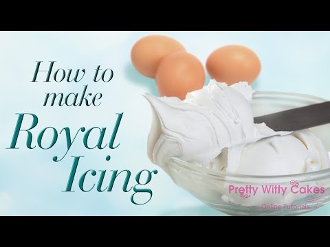 How to Make Royal Icing - Pretty Witty Cakes How to Make Royal Icing - Pretty Witty Cakes