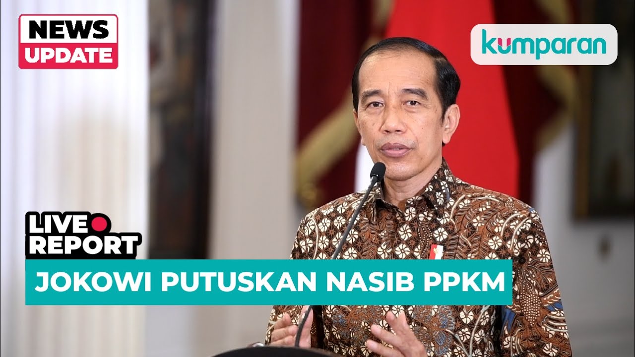 [LIVE] Presiden Jokowi Resmi Cabut PPKM - YouTube