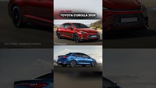 NEW TOYOTA COROLLA 2026.? #toyota #toyotacorolla #corolla #corolla2026