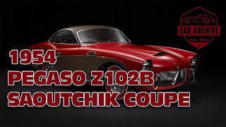 1954 PEGASO Z102B SAOUTCHIK COUPE