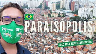 🇧🇷 PARAISÓPOLIS, SÃO PAULO | I entered a FAVELA alone and THIS happened! | Brazil Travel 2022