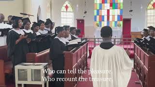 Lord, Thy word abideth. Tune: Ravenshaw, (Descant by E. E. Yellow-Duke)