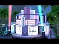 I Built an Art Deco Movie Theater in The Sims 4 (Speed Build)