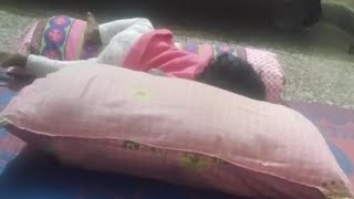 9 month old baby climbing fun video  / దివి పాప ఫస్ట్ టైమ్ పిల్లో దాటటానికి ట్రై చేస్తుంది