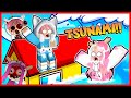 ATUN & MOMON BANGUN RUMAH UNTUK BERTAHAN DARI TSUNAMI !! Feat @sapipurba Roblox