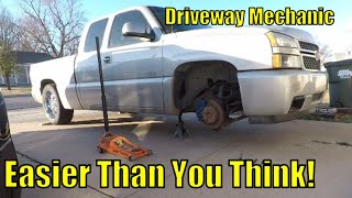 HOW TO Change Upper CONTROL ARMS On 04-06 Silverado, Sierra, Suburban, Tahoe!!