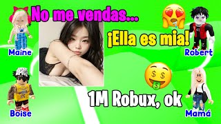 HISTORIAS DE ROBLOX | Mi madre biológica y mi madre adoptiva me vendieron por 1M Robux 🐥