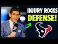 🏈😱 BAD NEWS! TEXANS' DEFENSE IN CRISIS! WHAT NOW FANS? HOUSTON TEXANS NEWS TODAY