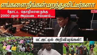 முதலாவது உரையை நிகழ்த்திய Mano Ganesan | Parliament speech | Tamil | JAFFNA TAMIL TV