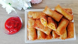 Pachetele de primavara(de post)/Involtini primavera (vegani)/Spring rolls (vegan)