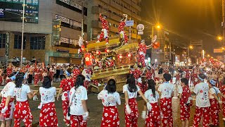 令和4年 伊賀ヶ 宮入 巽神社夏祭り だんじり曳行 2022/07/15(金)