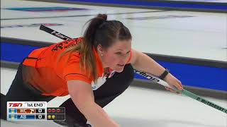 2019 Scotties Tournament of Hearts - Scheidegger (WC) vs. Carey (AB) - Draw 19