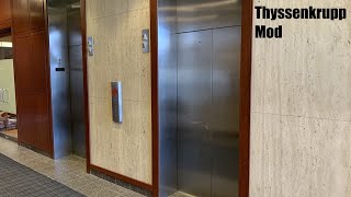 Otis/Thyssenkrupp Traction Elevators @ 222 S Central - Clayton, MO