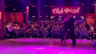 [Tango Salon Extremo] Victoria Olivella y Agustin Rojas 20230820 @ClubGricel  1st performence