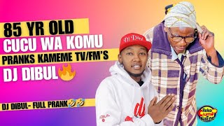 🤣🤣🤣 Aici Marakama Ng'ombe Makaiya Nginya Mikamo: CUCU WA KOMU PRANKS KAMEME TV/FM'S DJ DIBUL🔥🔥🔥