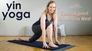 Yin Yoga for Beginners | 45 min Full Body Full Class | with Special Guest Dr. Melissa West