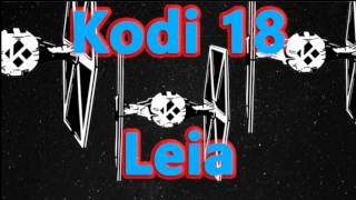 Here is Kodi 18 Leia - In Honor of Carrie Fisher