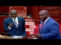 NYAMAZA!!! SENATORS WAMBUA & KHALWALE CLASH IN SENATE, NORTHERN SENATORS BLAMED OVER LOW SHIF UPTAKE