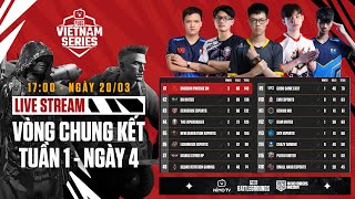 🏆 NIMO PVS SPRING 2022 - TUẦN 1 - NGÀY 4: BN, CERBERUS, UNP, GENIUS NO1, IKARUS, TE, NGE, LX, SRG,..