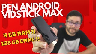 Concorrência ao Fire TV Stick 4K Max? O TV Stick Android Mais POTENTE? | VIDSTICK MAX