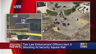 2 Baltimore Warrant Apprehension Task Force Officers Injured, Suspect Killed At Security Square Mall