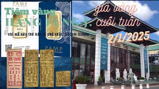 Giá Vàng Cuối Tuần 2/1/2025 @Phước Lộc Thọ #ASIANGARDENMALL,Cali Giá vàng có thể thay đổi#goldprice