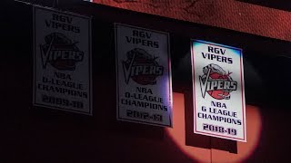 The Rio Grande Valley Vipers' 2019 Championship Ring Ceremony