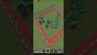 Invisible Villager V/S Invisible  Zombie in Minecraft