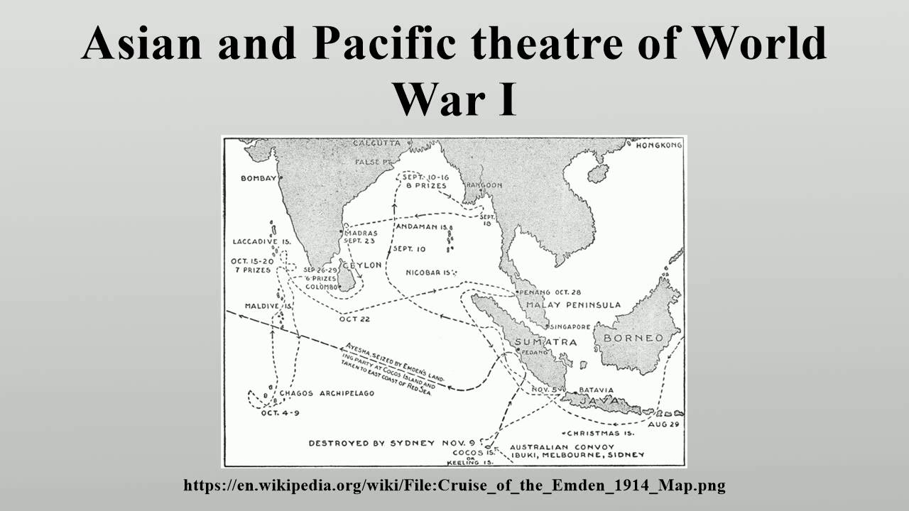 Asian And Pacific Theatre Of World War I - YouTube