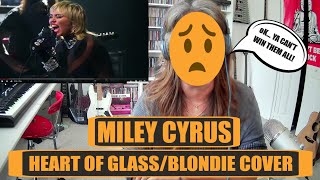 Miley Cyrus Reaction HEART OF GLASS Blondie Cover Reaction Miley Cyrus TSEL Reacts!