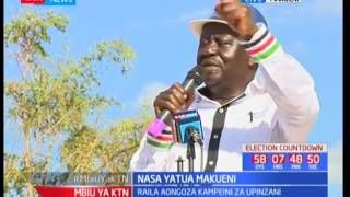 Raila Odinga reveals NASA's 'tano-tano' plan for the coming general elections