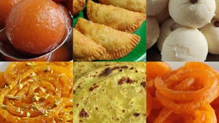 6 விதமான இனிப்பு வகைகள் செய்முறை / Top 6 types of sweets recipes /deepavali sweets recipes tamil