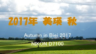 2017年　美瑛　秋　Autumn in Biei 2017