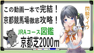 【競馬徹底攻略】京都芝2000ｍ 閃騎マイラ競馬場コース図鑑【 #京都競馬場  #秋華賞　#京都2歳S  】この動画一本で京都2000ｍ完全攻略！