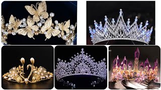 Most Beautiful Fancy Crown Design Collection || DIY Wedding Diadem 2022 || New Crowns for Girls