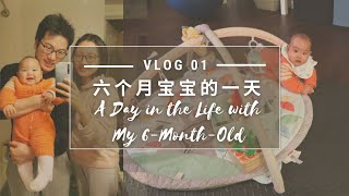 Vlog 01- 6 Month Baby Routine | A day in the life 