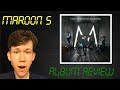 Maroon 5 - It Won't Be Soon Before Long ALBUM REVIEW