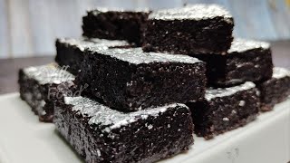 Rava Chocolate Burfi | Rava Sweet Recipe | Sooji Dessert Recipe | Chocolate Burfi Recipe