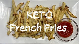 The BEST keto French Fries you will ever have!  #ketofrenchfries
