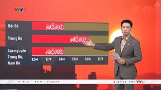 Dự báo thời tiết 18h45 - 12/04/2026 | Bao giờ nắng nóng chấm dứt? | VTVWDB