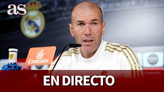 Real Madrid - Celta | Rueda de prensa de ZIDANE en DIRECTO  Diario AS